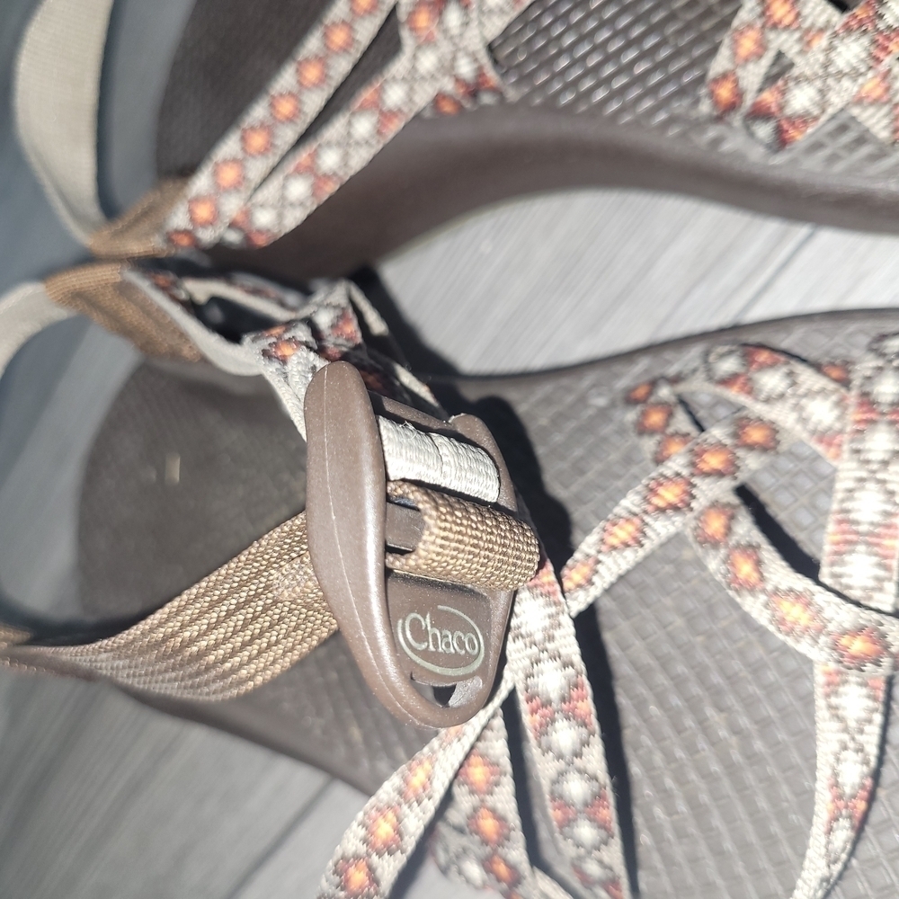 Chaco Wome's ZX2 Yampa Athletic Sandal Multi Burst Brown Orange Size 9 Comfort - Picture 4 of 6